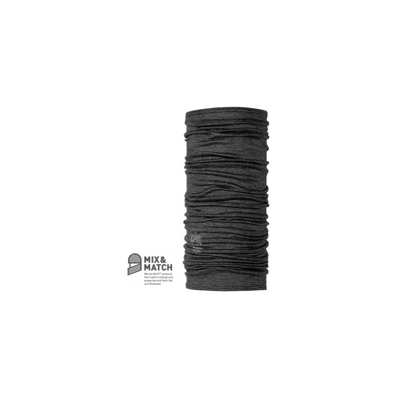 BUFF Merino lightweight - Solid Black