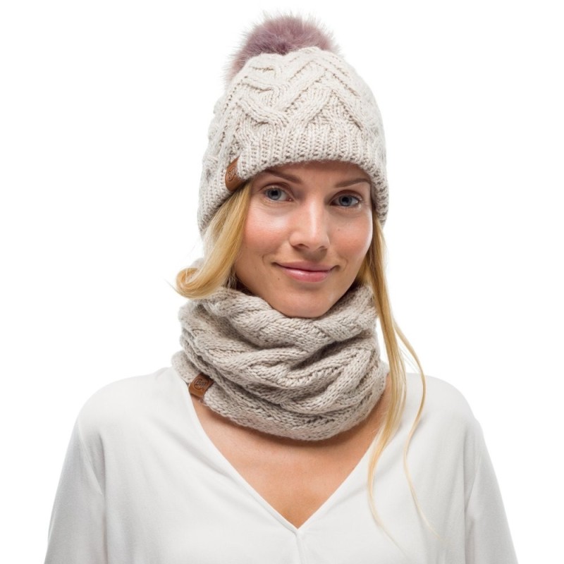 Buff Knitted Hat Caryn - Graphite