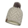 Buff Knitted & Polar Hat Disa -Black