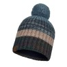 Buff Knitted & Polar Hat Disa -Black