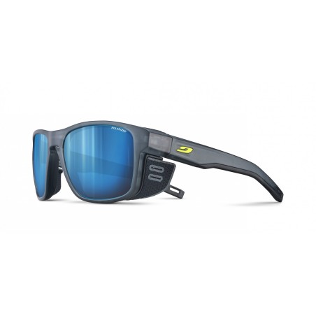 Julbo SHIELD M Polarized 3CF  - MAT TRANSLU BLACK / YELLOW