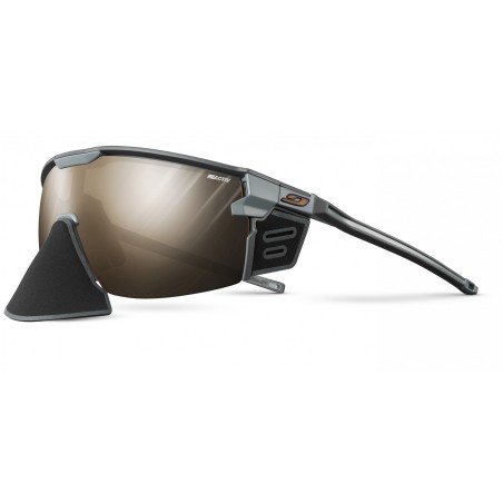 Julbo ULTIMATE COVER REACTIV PERFORMANCE 2-4 DL SILVER - GRIS FONCE / GRIS