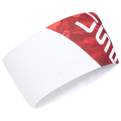 La Sportiva Promo Headband - White/Hibiscus