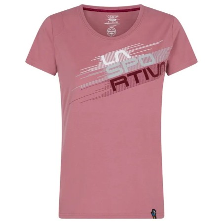 La Sportiva Stripe Evo T-shirt W - Blush